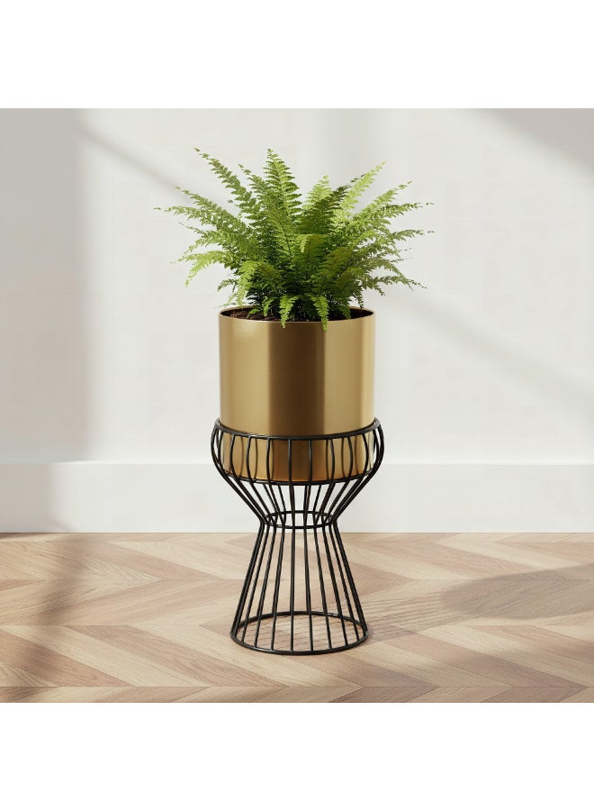 Home Box Metal Planter Stand - Gold and Black - Image 5